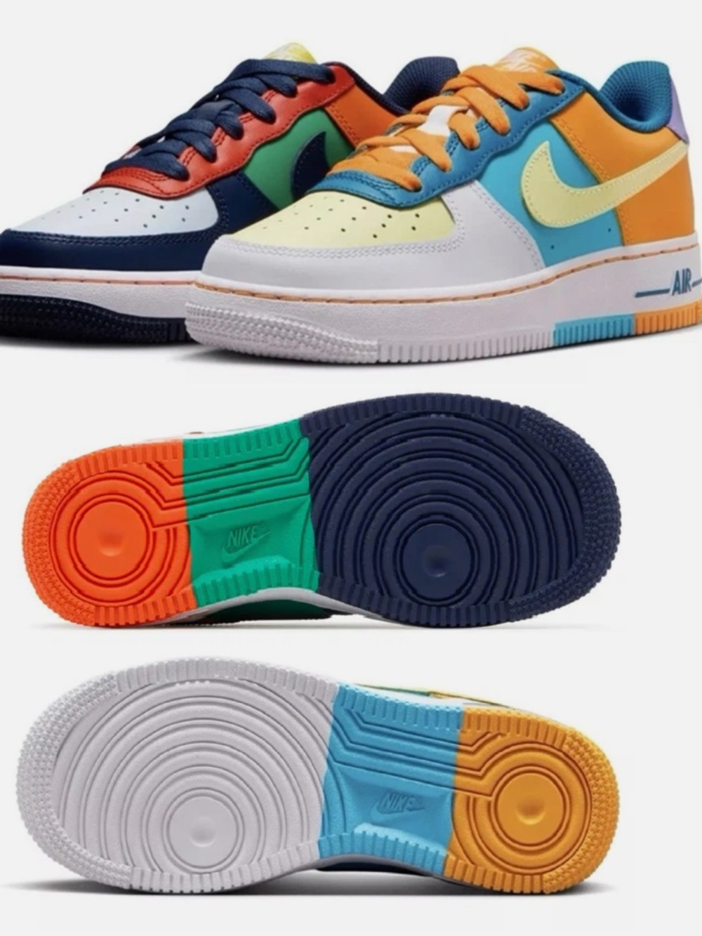 Nike Air Force 1 “What The” Youth/Kids Shoes, Multi-Color
